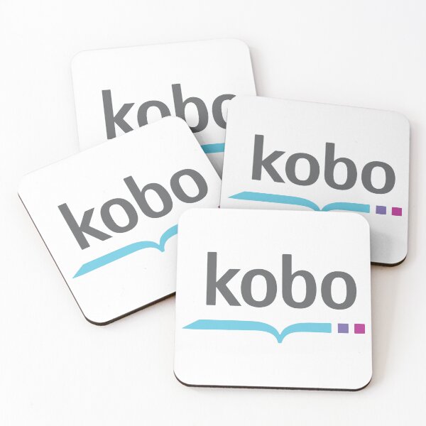 Item preview, Kobo E-Reader Logo with Book Icon designed and sold by nilkbv.