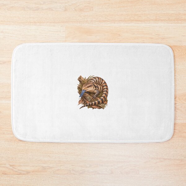 Item preview, Blue-Tongued Skink Vintage Naturalist Art designed and sold by Helt-enkelt.