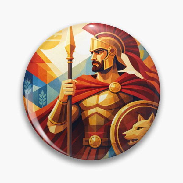 Item preview,  Mars – The Roman God of War illustration designed and sold by GalleryKauffeld.