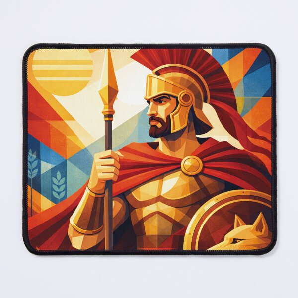 Item preview, Mars – The Roman God of War illustration designed and sold by GalleryKauffeld.