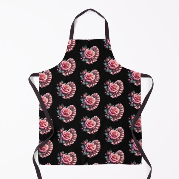 Item preview, Elegant Pink Rose with Hearts designed and sold by sreabby.