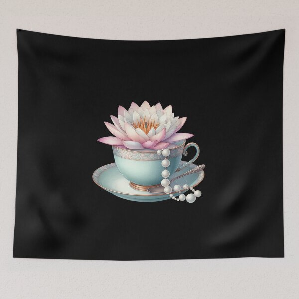 Item preview, Lotus in Teacup designed and sold by sreabby.