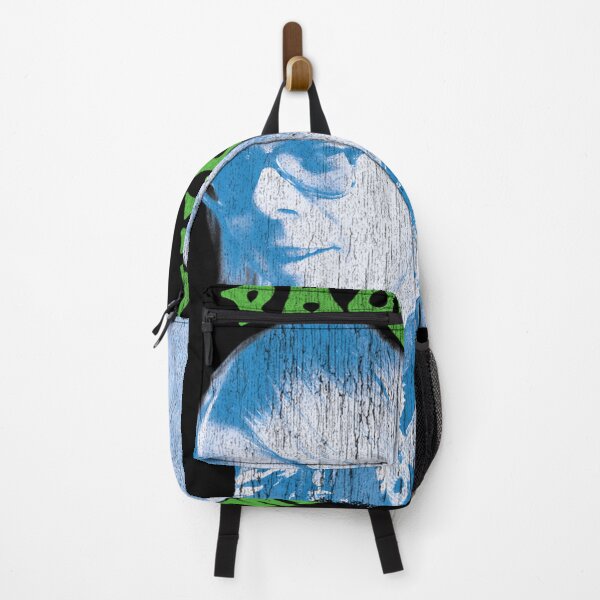 Item preview, Blue Tinted Musician Green Curved Lettering designed and sold by RIS-SHOOP.