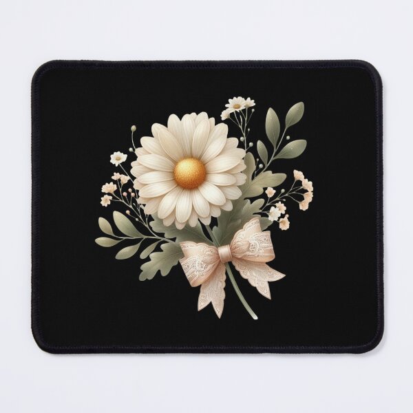 Item preview, Elegant Floral Bouquet with Lace Bow designed and sold by sreabby.
