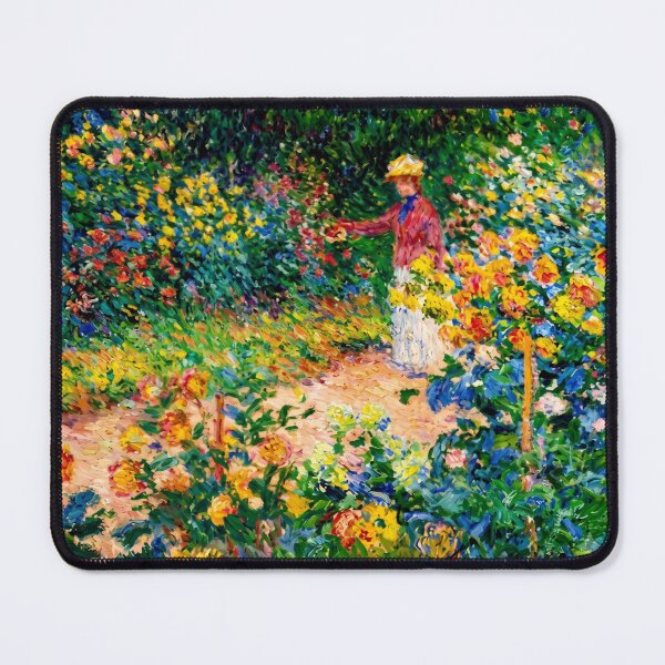 Item preview, Claude Monet's Garden: I'll Be In My Office - Impressionist Humor designed and sold by Shopeon Designs.