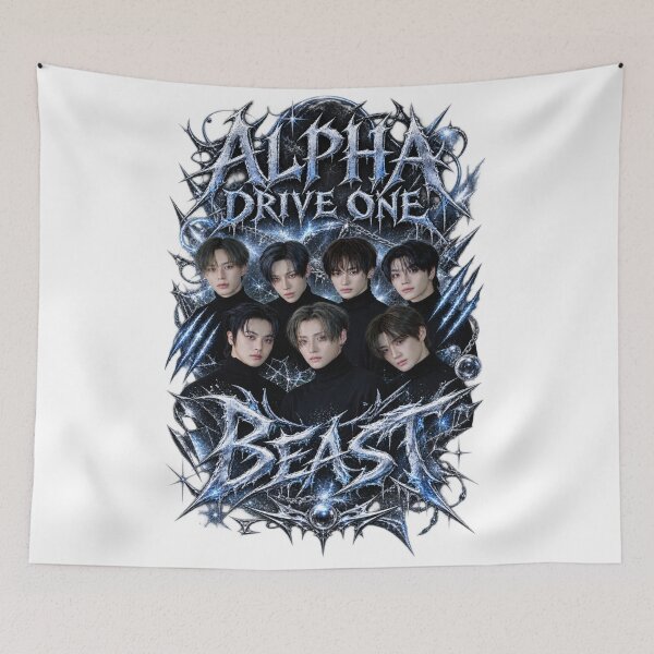 Item preview,  ALD1 Full Group Noir Industrial Streetwear Banner designed and sold by Valeree Store.