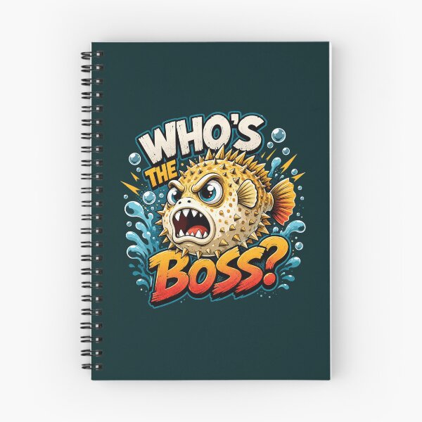 Item preview, Who's the Pufferfish Boss Funny designed and sold by JessicaFlorian.