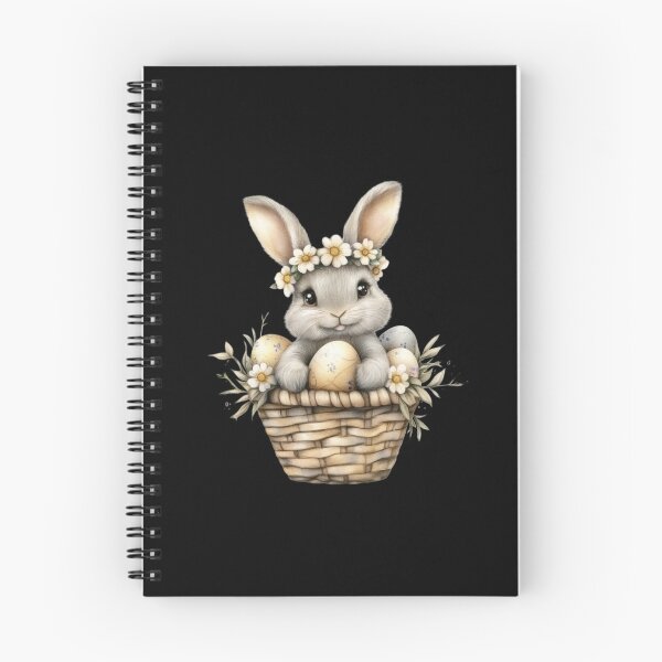 Item preview, Bunny in a Basket with Eggs designed and sold by sreabby.