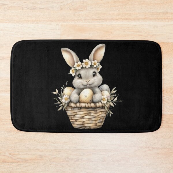 Item preview, Bunny in a Basket with Eggs designed and sold by sreabby.