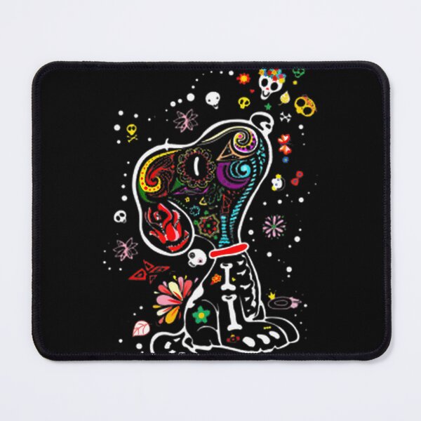 Item preview, Trippy Floral Skull Snoopy Art – Psychedelic Dog Design For T‑Shirts & Posters | Limited Edition designed and sold by Evermore20.