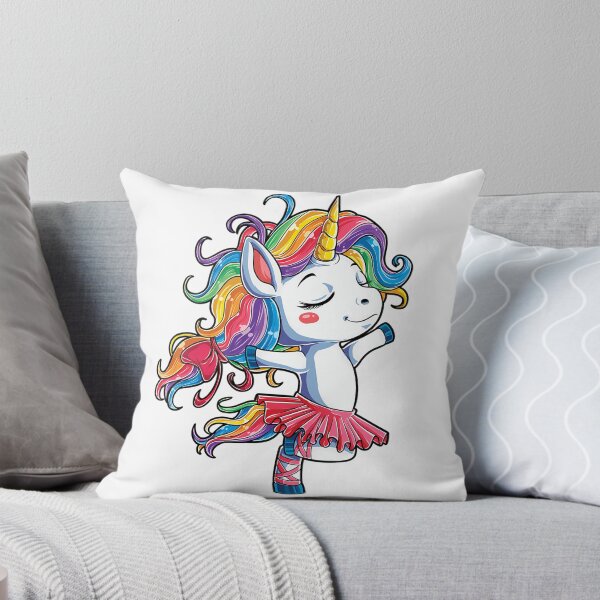 Item preview, Ballet Dancer Unicorn T Shirt Kids Girls Rainbow Ballerina Gifts Party Men Women designed and sold by Pricityy.