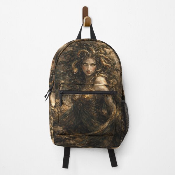 Item preview, Medusa – The Serpent Gaze Painting designed and sold by GalleryKauffeld.