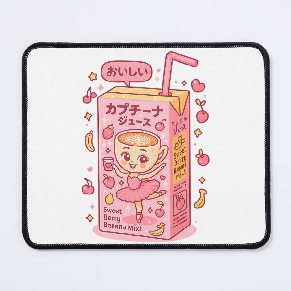 Item preview, Capuchina Ballerina Kawaii Juice Box designed and sold by Pricityy.