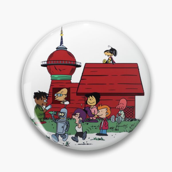 Item preview, Futurama X Peanuts Mashup – Retro Cartoon Crossover Art Tee | Limited Edition designed and sold by Evermore20.