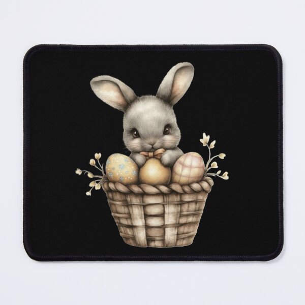 Item preview, Cute Bunny in Easter Basket designed and sold by sreabby.