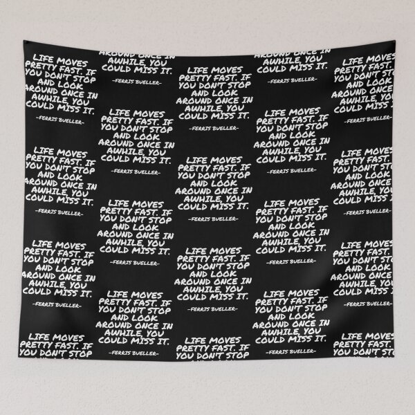 Item preview, Ferris Bueller - Life Moves Pretty Fast. If You Don'T Stop And Look Around Once In Awhile You Could Miss It designed and sold by MESCLOTHIING.