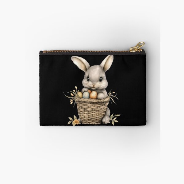 Item preview, Cute Bunny with Easter Eggs designed and sold by sreabby.