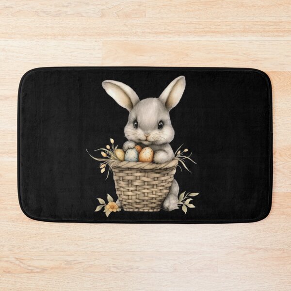 Item preview, Cute Bunny with Easter Eggs designed and sold by sreabby.