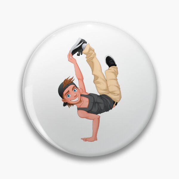 Item preview, Cartoon Gay Guy Dancing On His Hand designed and sold by Pricityy.