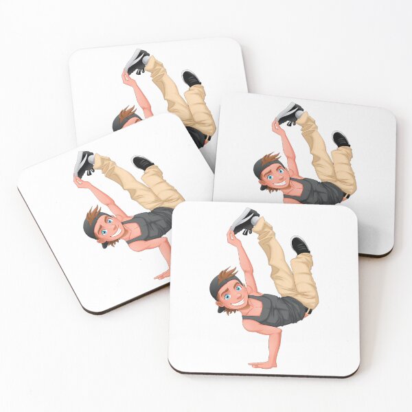 Item preview, Cartoon Gay Guy Dancing On His Hand designed and sold by Pricityy.