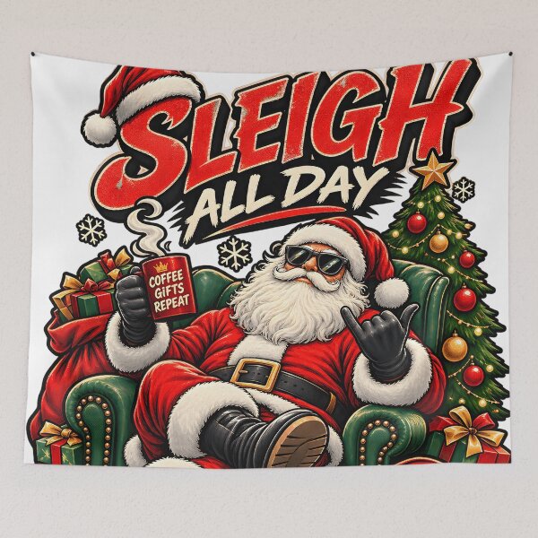 Item preview, sleigh all day designed and sold by aliraweb.