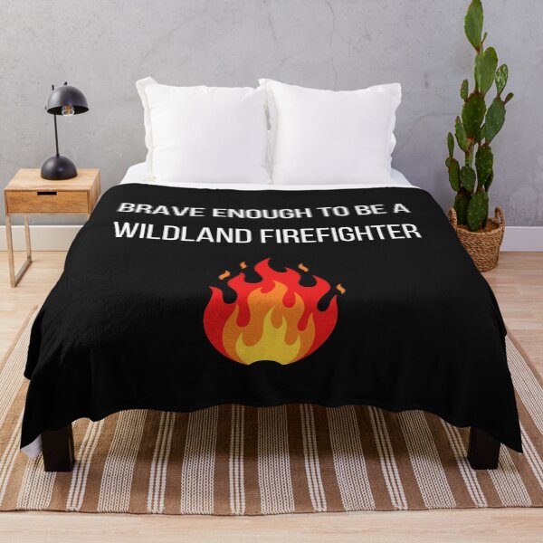 Item preview, Brave Enough to Be a Firefighter, Proud Fire Department Gift designed and sold by Zyvora-merch.
