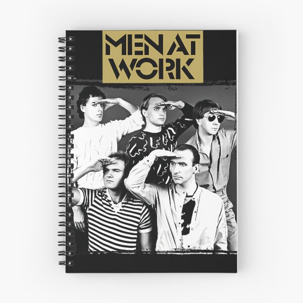 Item preview, MEN AT WORK designed and sold by FormVivid.