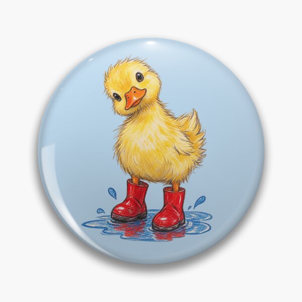Artikelvorschau, Kleine Ente in roten Gummistiefeln entworfen und verkauft von Badaabing.