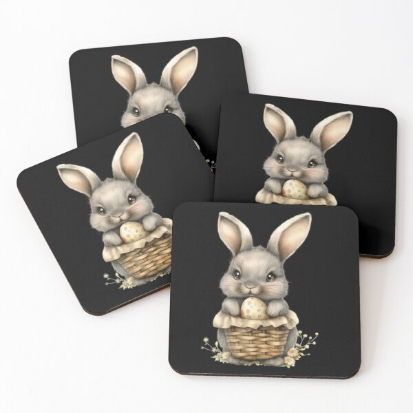 Item preview, Copy of Cute Bunny in a Basket designed and sold by sreabby.