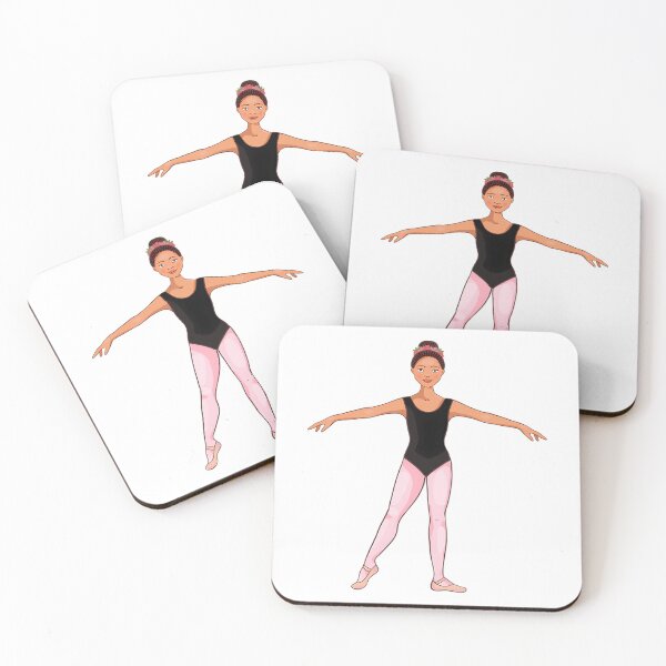 Item preview, Cute Black Ballerina 3 Sticker designed and sold by Pricityy.