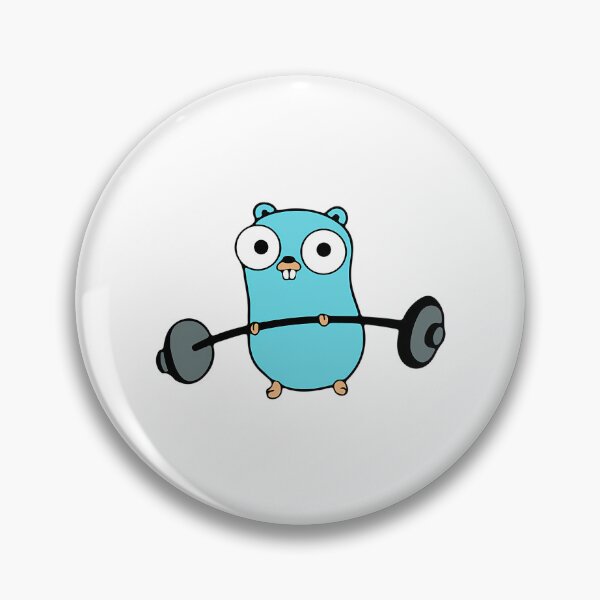 Item preview, Golang Gopher  Go Workout designed and sold by AmericanCustom.