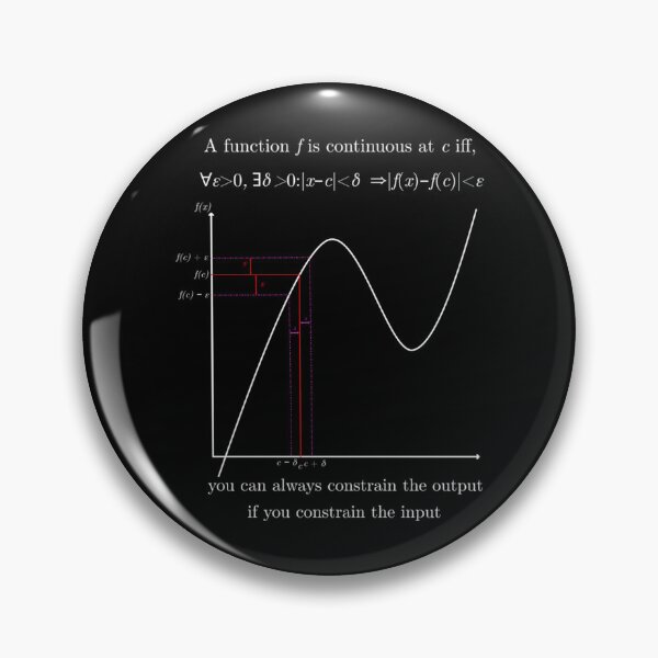 Item preview, Epsilon-Delta Means You Can Always Constrain The Output designed and sold by FortyTwoCustomm.