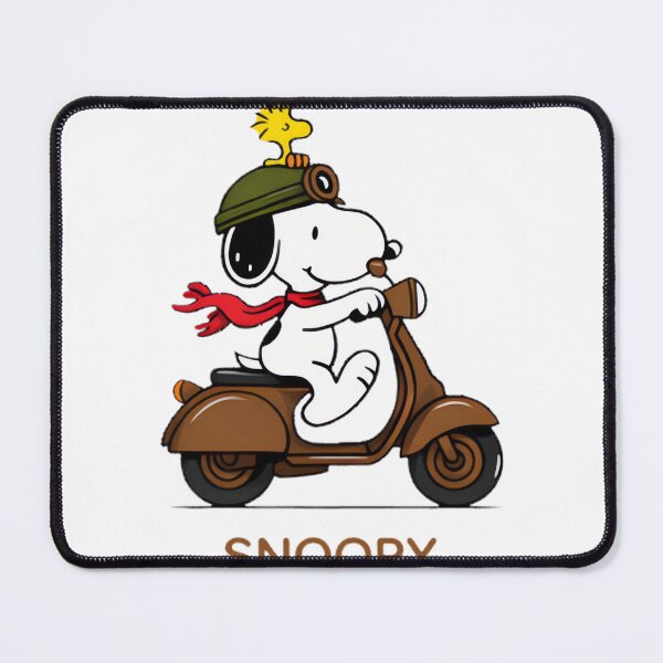 Item preview, Cute Snoopy Riding A Scooter – Playful Cartoon Dog Design | Perfect Gift For You And Friends designed and sold by Evermore20.