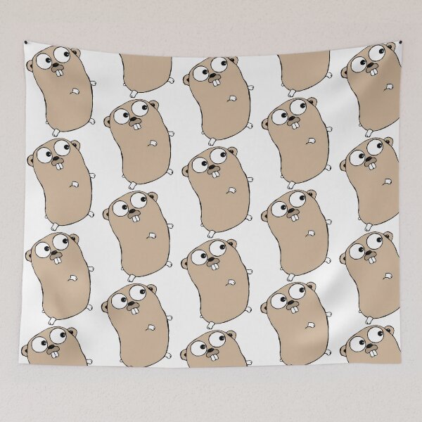 Item preview, Golang Gopher  designed and sold by AmericanCustom.