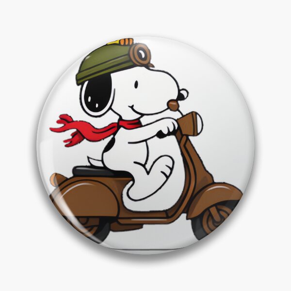 Item preview, Cute Snoopy Riding A Scooter – Playful Cartoon Dog Design | Perfect Gift For You And Friends designed and sold by Evermore20.