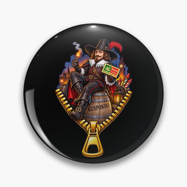 Item preview, Unzip Your Inner Guy Fawkes designed and sold by halibutgoatramb.