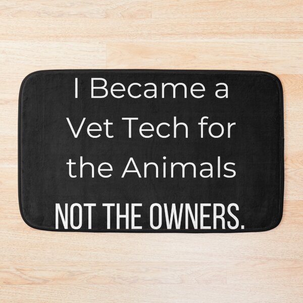 Item preview, I Became a Vet for the Animals Not the Owners Funny Vet designed and sold by Zyvora-merch.