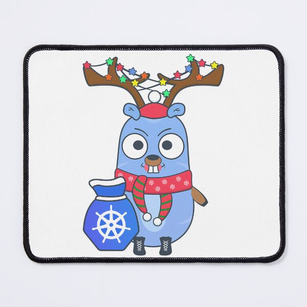 Item preview, Golang Gopher And Kubernetes designed and sold by AmericanCustom.