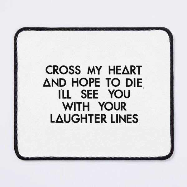 Item preview, Laughter Lines (Black) designed and sold by 888HousePrintss.