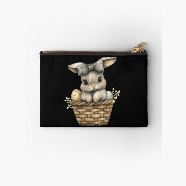 Item preview, Cute Bunny in a Basket designed and sold by sreabby.