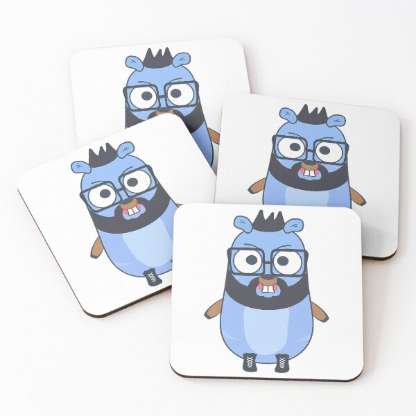 Aperçu de l'œuvre Golang Gopher Geek créée et vendue par AmericanCustom.