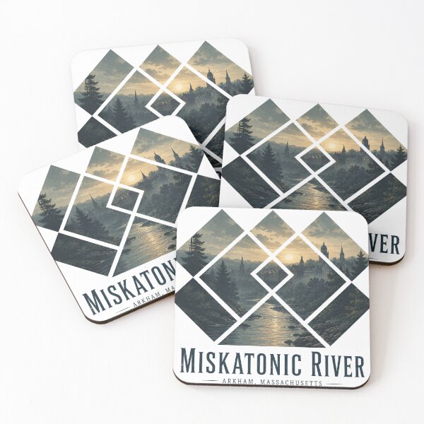 Item preview, Miskatonic River Arkham Massachusetts Vintage Gothic Landscape designed and sold by Extravanganzza.