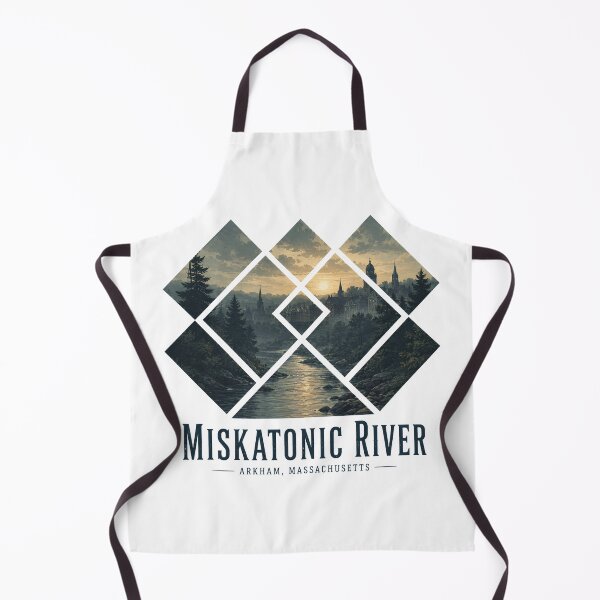 Item preview, Miskatonic River Arkham Massachusetts Vintage Gothic Landscape designed and sold by Extravanganzza.