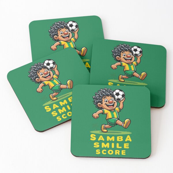 Item preview, Samba Smile Score - Brazil Football Fan designed and sold by Scaryzz.