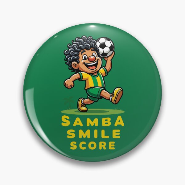 Item preview, Puntuación de la sonrisa samba - Aficionado al fútbol brasileño designed and sold by Scaryzz.
