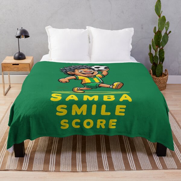 Item preview, Samba Smile Score - Brazil Football Fan designed and sold by Scaryzz.