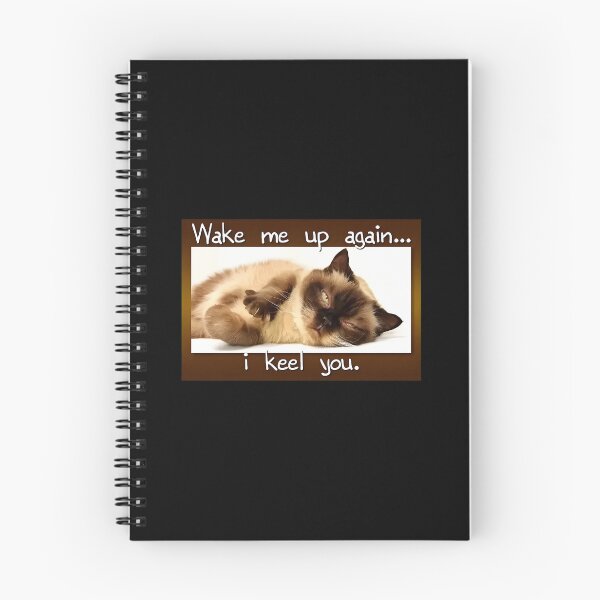 Item preview, Funny Cat Wake Me Up I Keel You designed and sold by SoyLamderma.