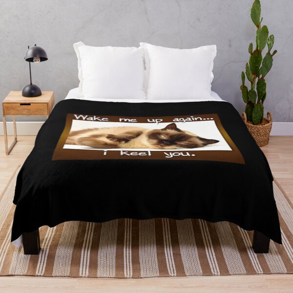 Item preview, Funny Cat Wake Me Up I Keel You designed and sold by SoyLamderma.