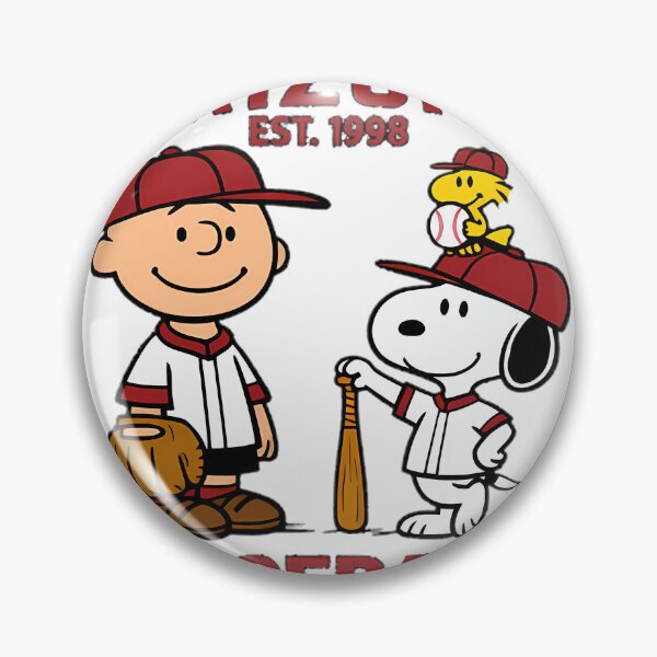 Item preview, Arizona Diamondbacks Snoopy Baseball B Graphic Tee | Perfect Gift For You And Friends designed and sold by devjill.