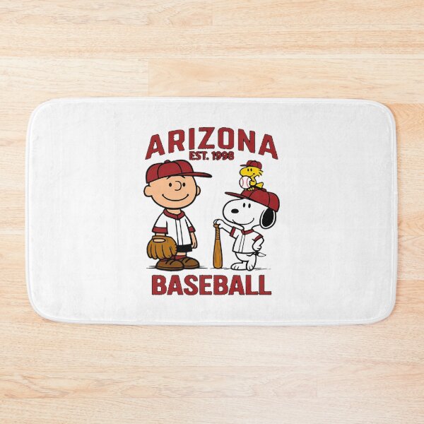 Item preview, Arizona Diamondbacks Snoopy Baseball B Graphic Tee | Perfect Gift For You And Friends designed and sold by devjill.